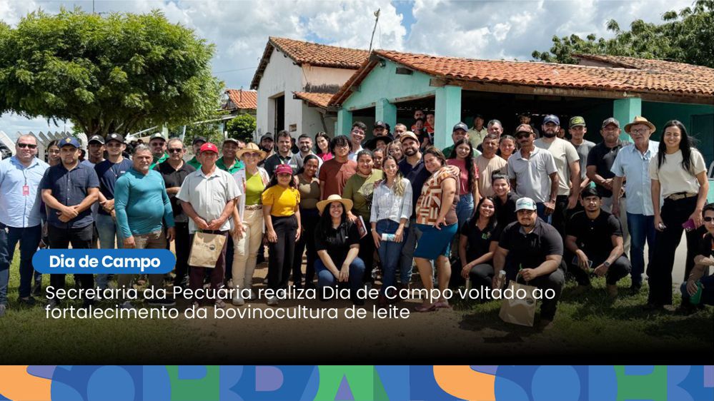 Secretaria da Pecuária realiza Dia de Campo voltado ao fortalecimento da bovi...